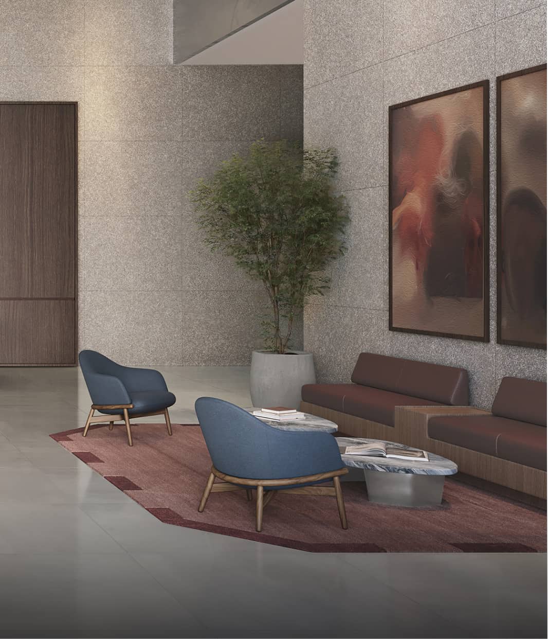 1540 Broadway - Reception Lobby