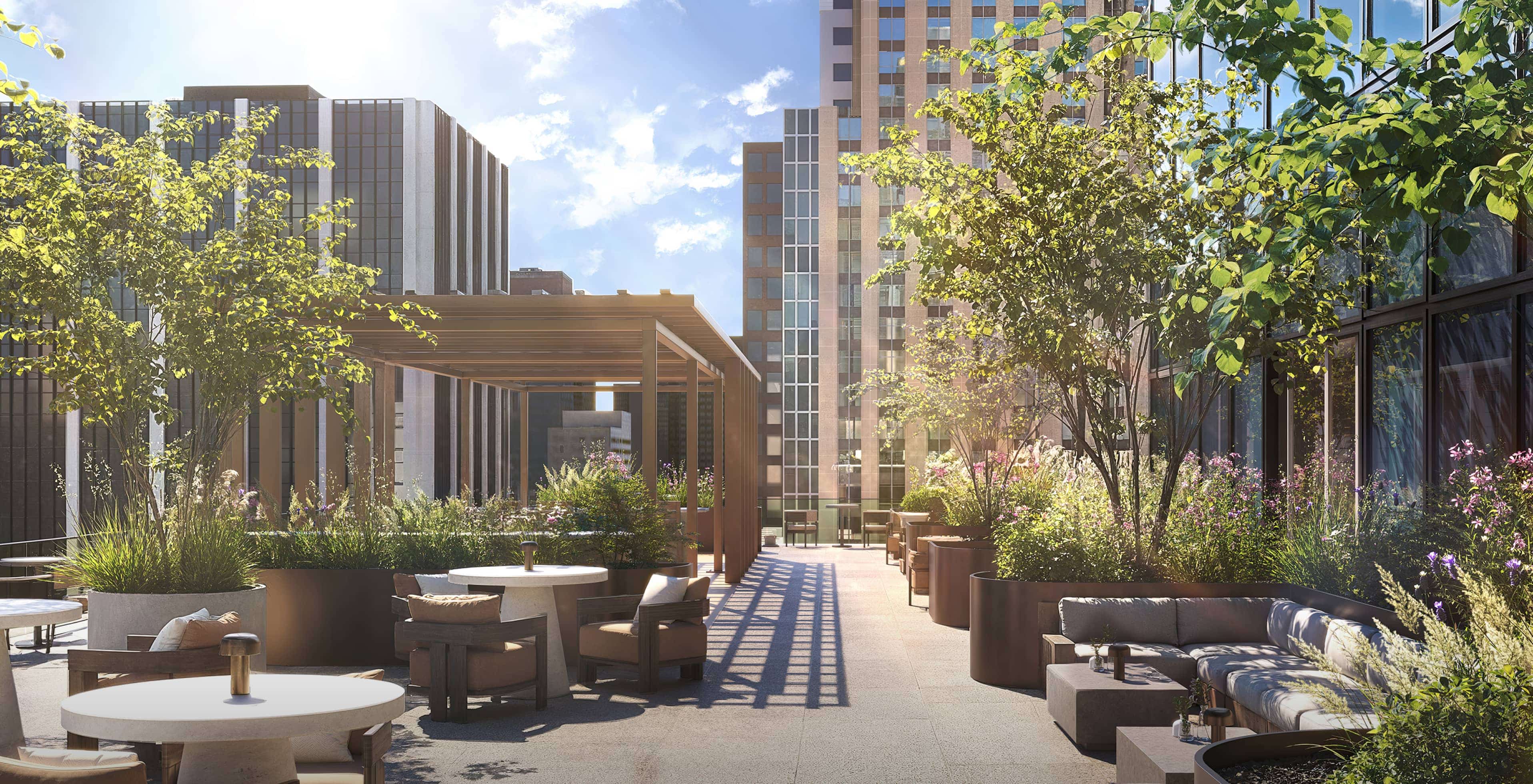 1540 Broadway - Terrace Rendering